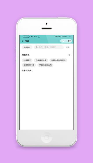 图书搜索记录在线小说阅读程序源码下载