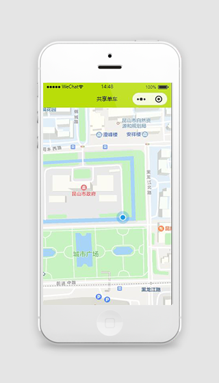共享单车骑用微信小程序模板下载